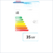 Energieeffizienzlabel für eine Moderne Holzvergaserheizung mit hoher Effizienz und Umweltfreundlichkeit
