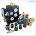 Plumbing manifold mit Drucken und Anschlüssen für Pelletheizung Pelletheizung Komplettpaket