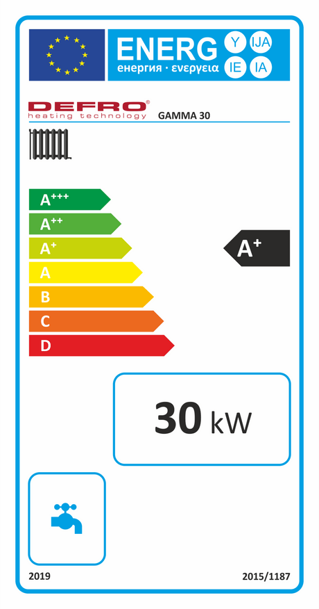 Pelletkessel DEFRO Gamma 30 kW - GEMA Shop