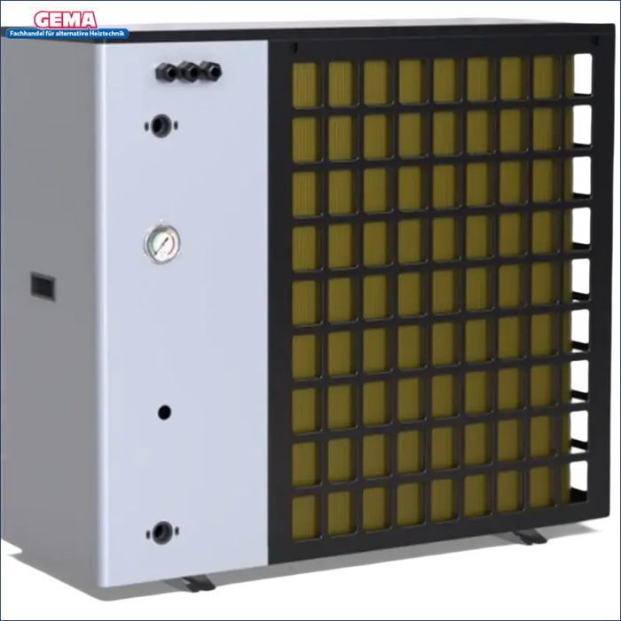 Industrie-Wärmepumpeneinheit Set DEHER Wärmepumpe Airterm 8 kW+