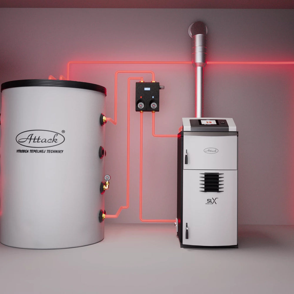 Αεριοποιητής ξύλου 50 kW ATTACK SLX 50 Profi