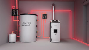 Αεριοποιητής ξύλου 50 kW ATTACK SLX 50 Profi