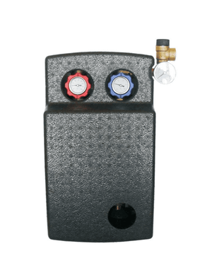 Solarpaket Flachkollektoren AMX2.51 12.65 m² für Flachdach - GEMA Shop