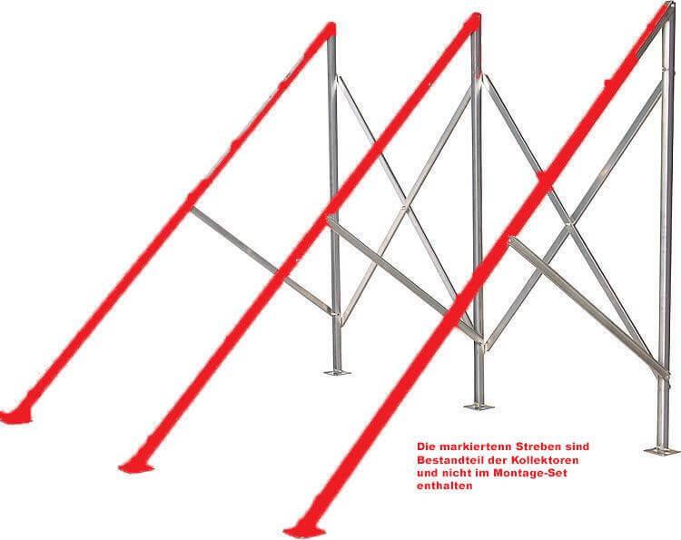Solarpaket Röhrenkollektor HP22 Flachdach 10,83 m² - GEMA Shop
