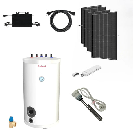 Warmwasser mit Photovoltaik Heizstab - GEMA Shop
