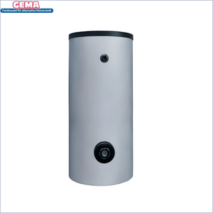 Cylindrischer Warmwasserspeicher Sunex Fish S16 mit großflächigem Wärmetauscher und Magnesiumanode