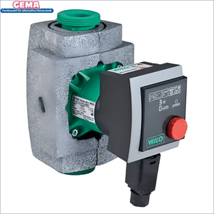 Insulated grüne und graue Wilo Stratos Pico Umwälzpumpe mit X4D Technologie
